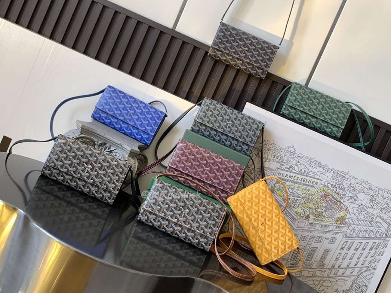 Goyard Varenne Wallet 12 Cm X 3.3 Cm X 19 Cm (26) - newkick.app